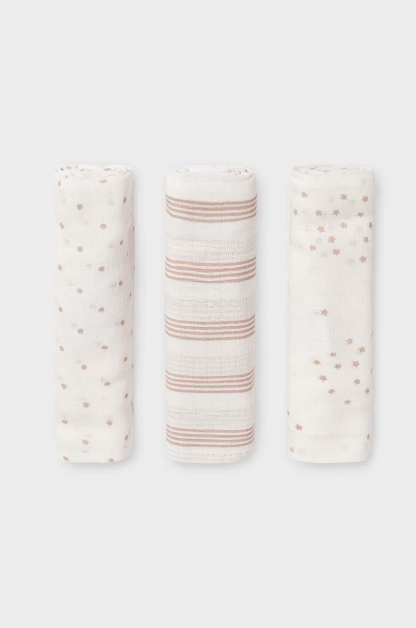 Mayoral Newborn  Dětská plenka  3-pack