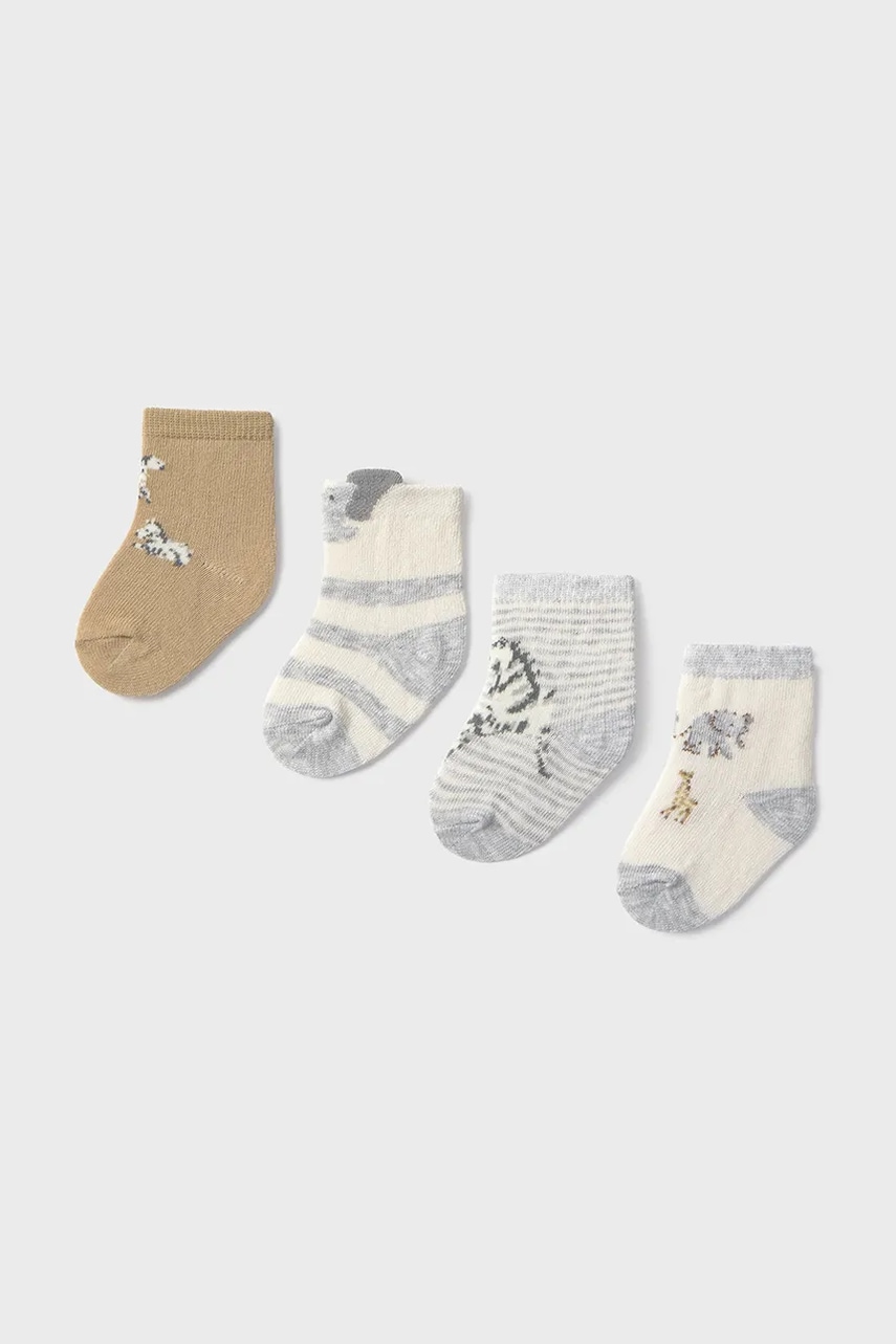 Mayoral Newborn  Dětské ponožky  4-pack