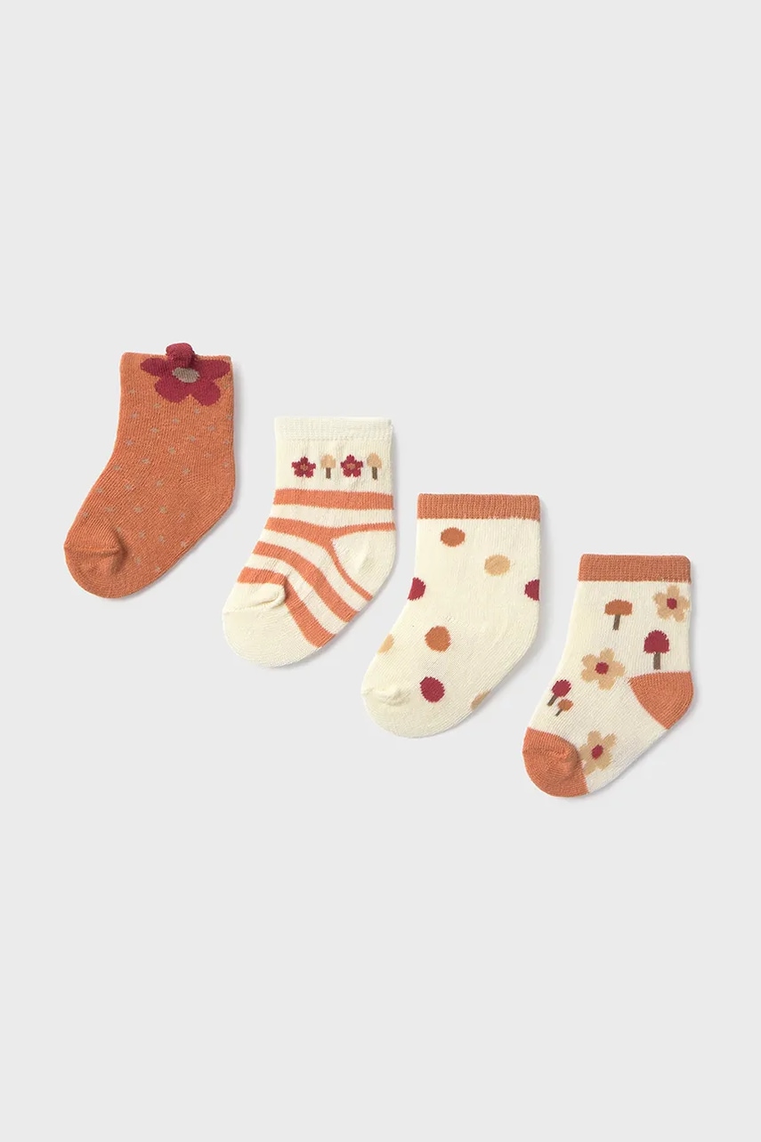 Mayoral Newborn  Dětské ponožky  4-pack