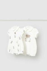 Mayoral Newborn  Dětské rampery  2-pack