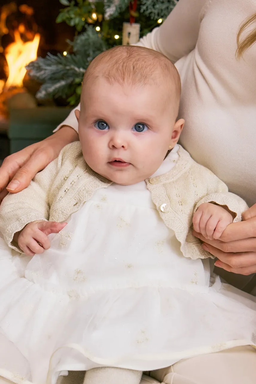 Mayoral Newborn  Kojenecký kardigan