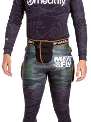 Meatfly chránič kostrče Norris Rampage Camo | Maskáč | Velikost S