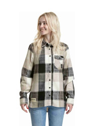 Meatfly dámská košile Courtney Beige | Písková | Velikost XS