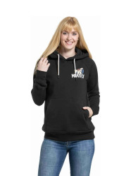 Meatfly dámská mikina Watani Black Flowers | Černá | Velikost XS