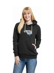 Meatfly dámská mikina Watani Black Whale | Černá | Velikost XS