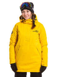 Meatfly dámská SNB & SKI bunda Yuki Premium Yellow | Žlutá | Velikost XS