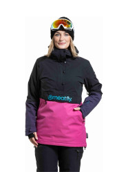 Meatfly dámská SNB & SKI bunda Aiko Pink / Black | Černá | Velikost XS