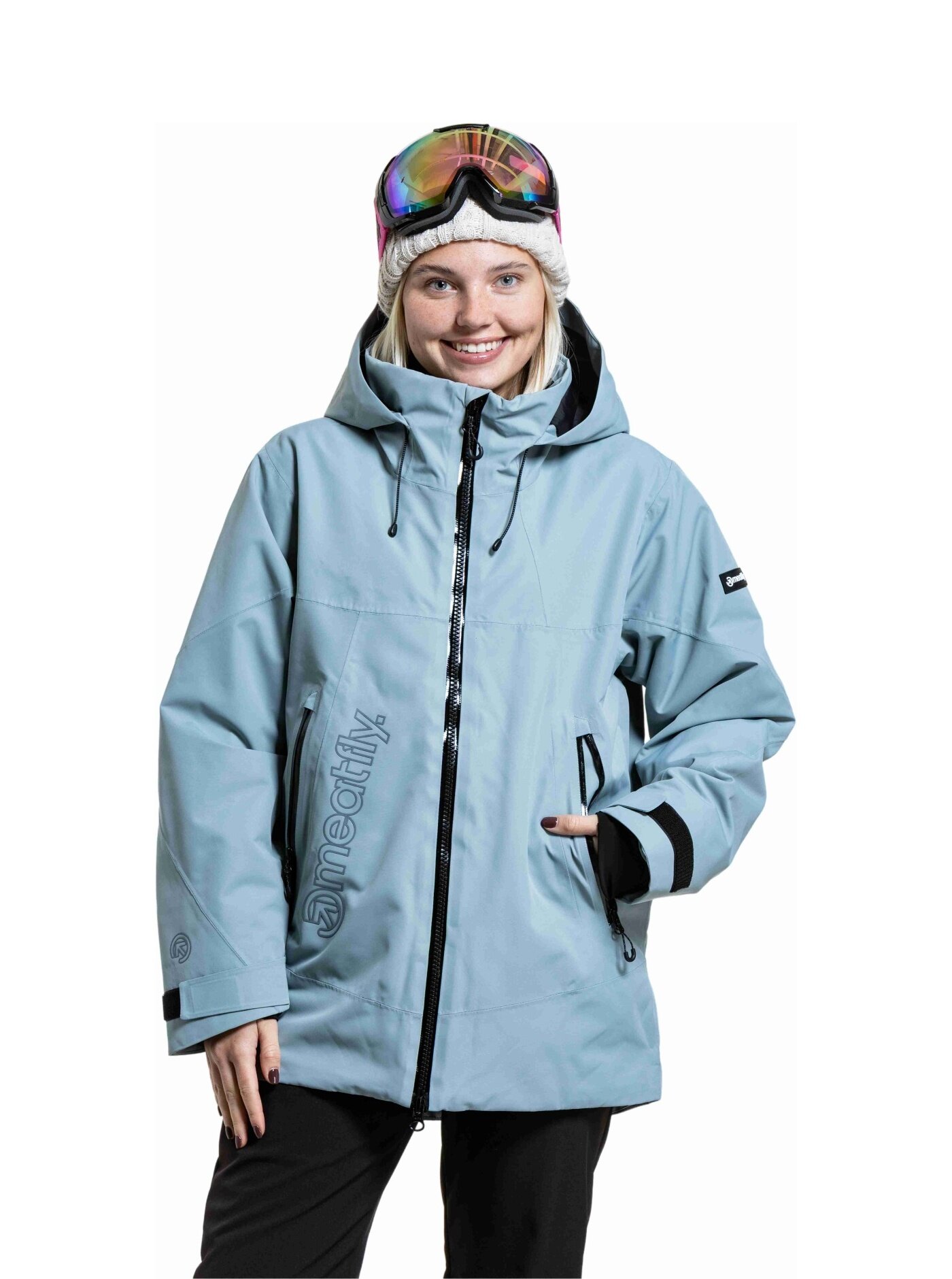 Meatfly dámská SNB & SKI bunda Gaia Cloud | Mnohobarevná | Velikost XS