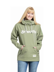 Meatfly dámská softshell bunda Alita Olive / White | Zelená | Velikost XS