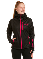 Meatfly dámská softshell bunda Zaja Black | Černá | Velikost XS