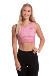 Meatfly dámská sportovní podprsenka Evee Storm Camo Pink | Růžová | Velikost M