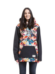Meatfly dámská street bunda Alita Mango Mountains / Black | Černá | Velikost XS