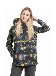 Meatfly dámská street bunda Kalle Dark Aquarel | Černá | Velikost XS