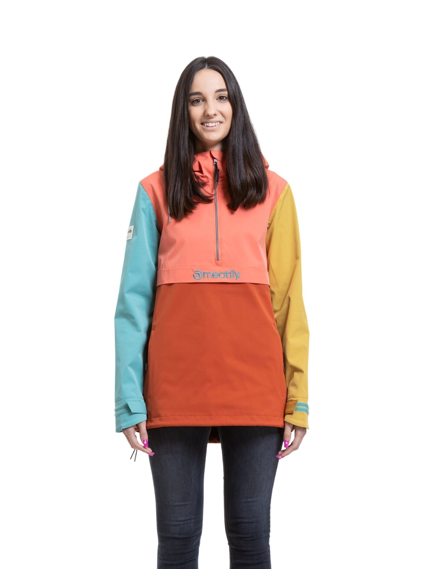 Meatfly dámská street bunda Kalle Glaze / Mango | Oranžová | Velikost XS