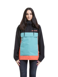 Meatfly dámská street bunda Noah Mango / Black | Černá | Velikost XS