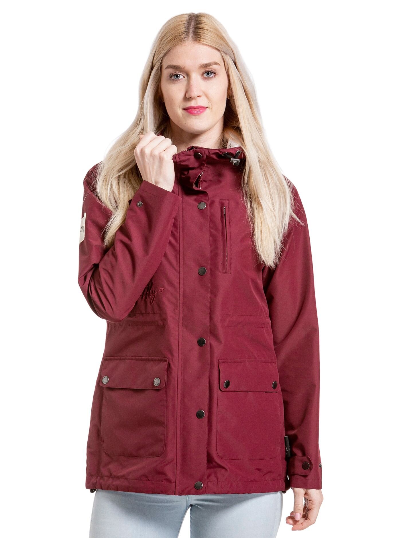 Meatfly dámská street bunda Xita Merlot | Červená | Velikost XS