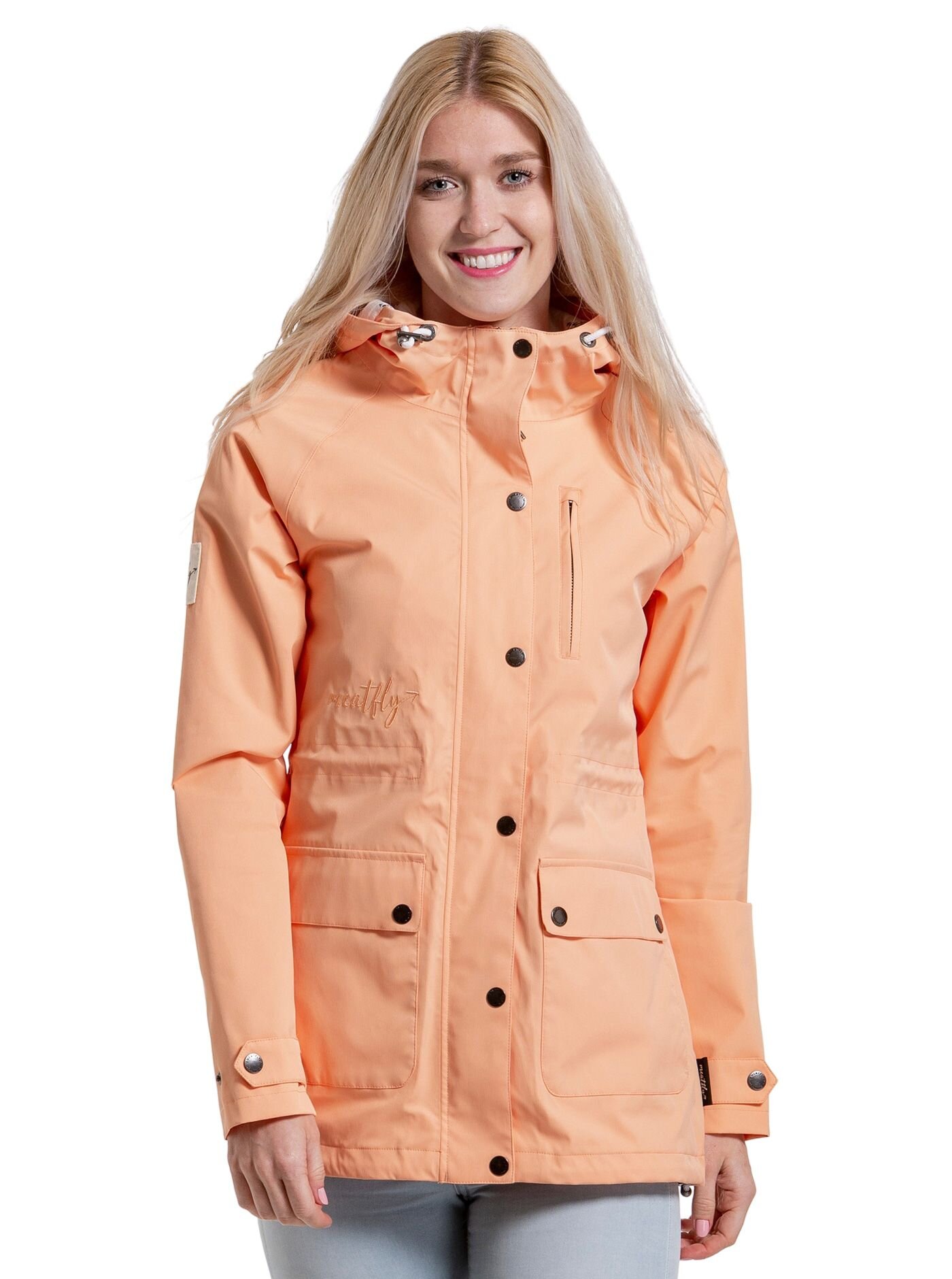 Meatfly dámská street bunda Xita Peach | Růžová | Velikost XS