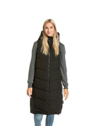 Meatfly dámská vesta Tama Black | Černá | Velikost XS