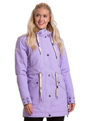 Meatfly dámská zimní bunda Artemis Parka Purple | Fialová | Velikost XS