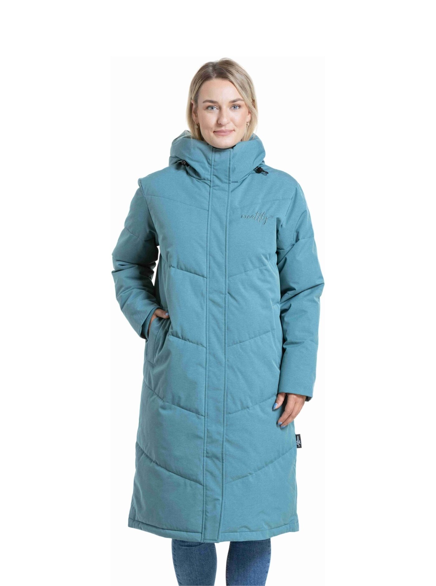 Meatfly dámská zimní bunda Chloe Sea Pine | Modrá | Velikost XS
