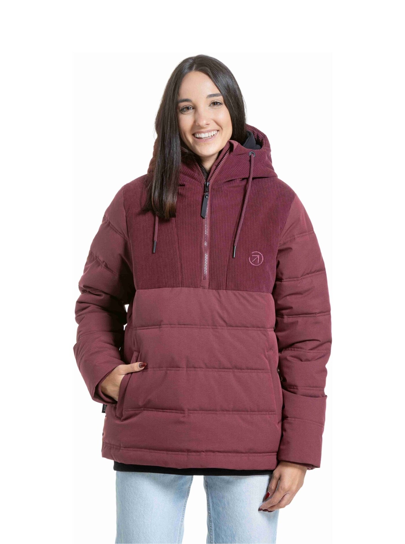 Meatfly dámská zimní bunda Winnie Pomegranate | Červená | Velikost XS