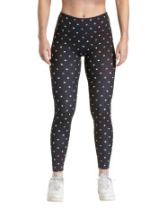 Meatfly dámské legíny Arabel Black / Color Dots | Černá | Velikost XS