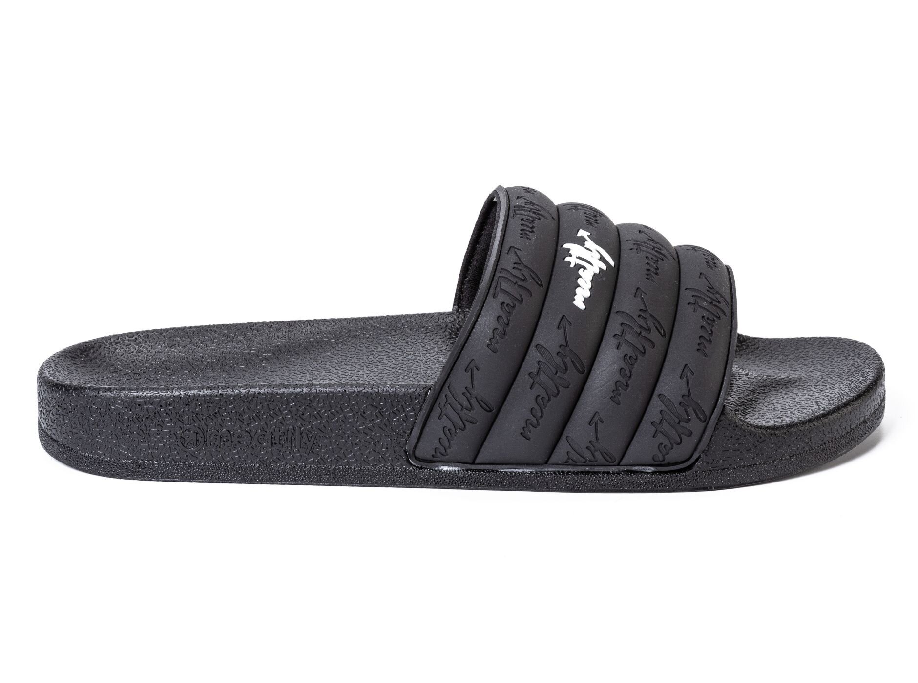 Meatfly dámské pantofle Hudson Black Stripes | Černá | Velikost 37