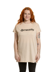 Meatfly dámské šaty Senna Tapioca | Bílá | Velikost XS | 100% bavlna