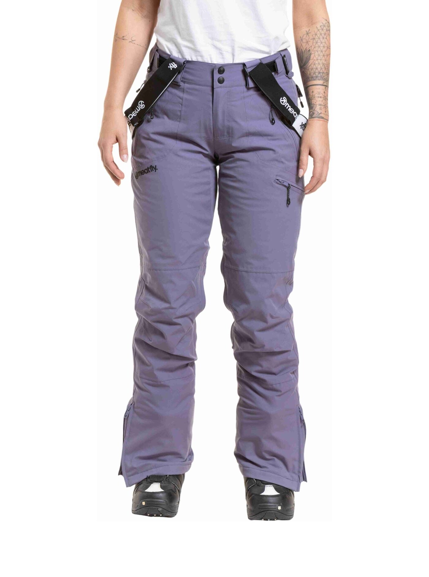 Meatfly dámské SNB & SKI kalhoty Foxy Purple Light | Fialová | Velikost XS