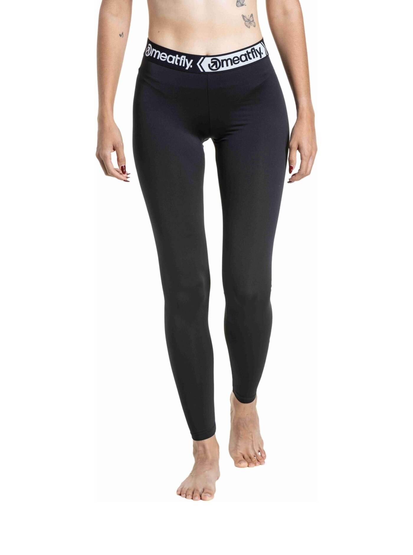 Meatfly dámské termo kalhoty Taro Black | Černá | Velikost XS