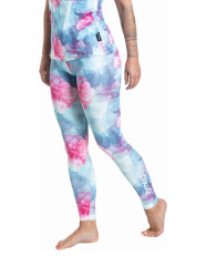 Meatfly dámské termo kalhoty Taro Pink Flowers | Růžová | Velikost XS