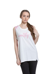 Meatfly dámské tílko Rea Pink Heather / White | Růžová | Velikost XS