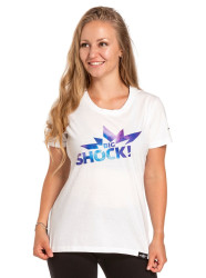 Meatfly dámské tričko Big Shock! White | Bílá | Velikost S