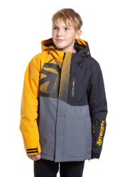 Meatfly dětská SNB & SKI bunda Bangito Sunflower/Dark Grey | Žlutá | Velikost 146