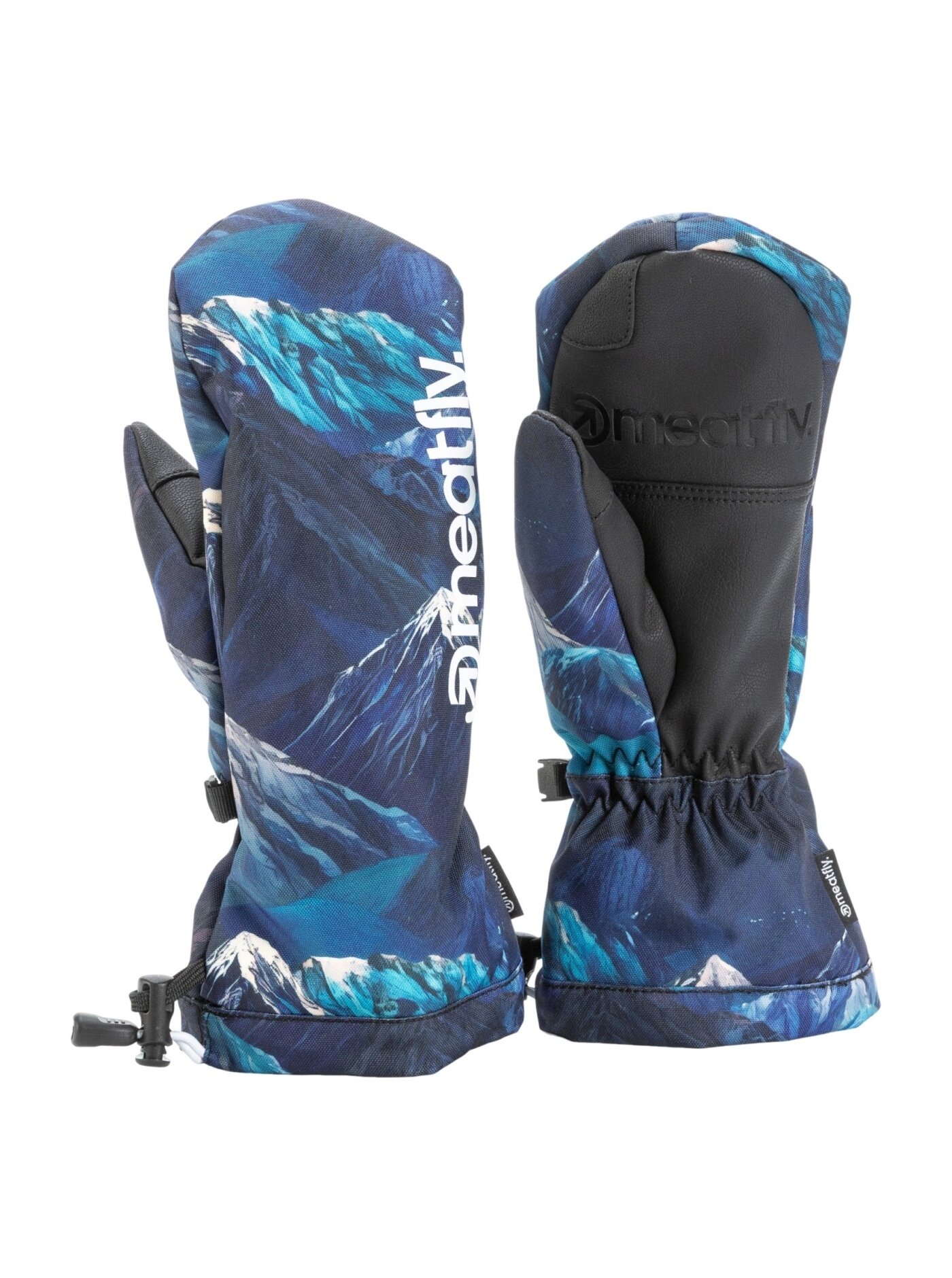 Meatfly dětské rukavice Slayer Blue Mountains | Modrá | Velikost S