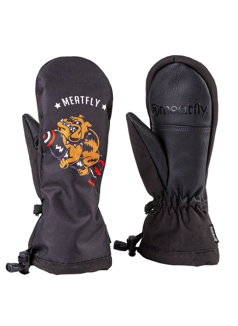 Meatfly dětské rukavice Slayer Bullet | Černá | Velikost S (10Y)