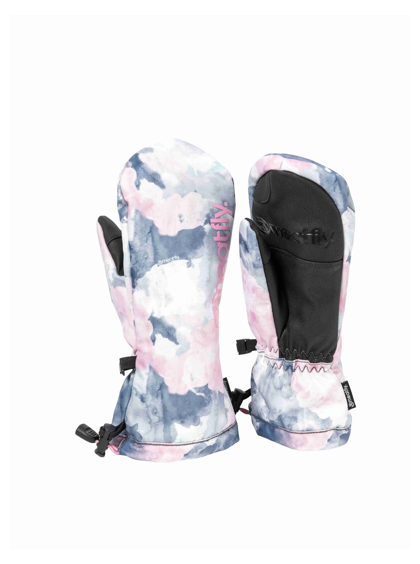 Meatfly dětské rukavice Slayer Clouds Pink | Růžová | Velikost S (10Y)