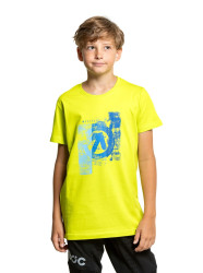 Meatfly dětské tričko Artee Safety Yellow | Žlutá | Velikost 134 | 100% bavlna