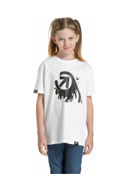 Meatfly dětské tričko Splash White | Bílá | Velikost 134 | 100% bavlna