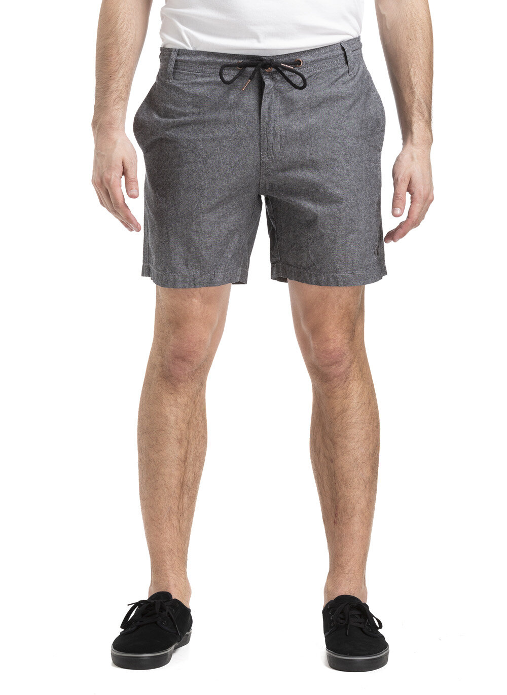 Meatfly Jeffry 19 Shorts B - Melange Grey | Šedá | Velikost 30
