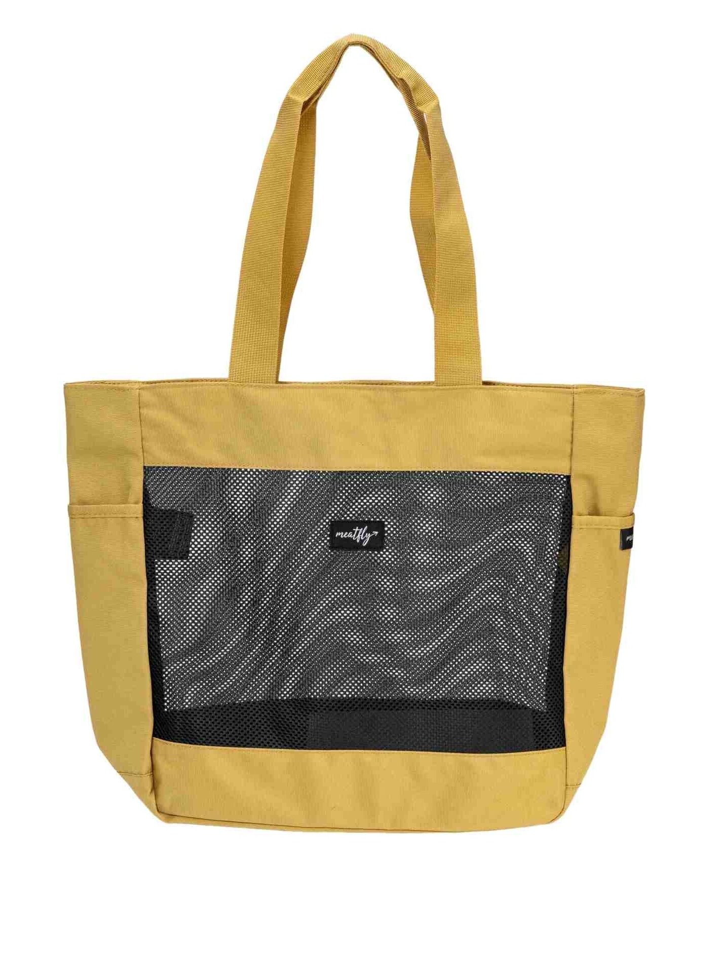 Meatfly kabelka Ari Honey | Žlutá | Objem 18 L