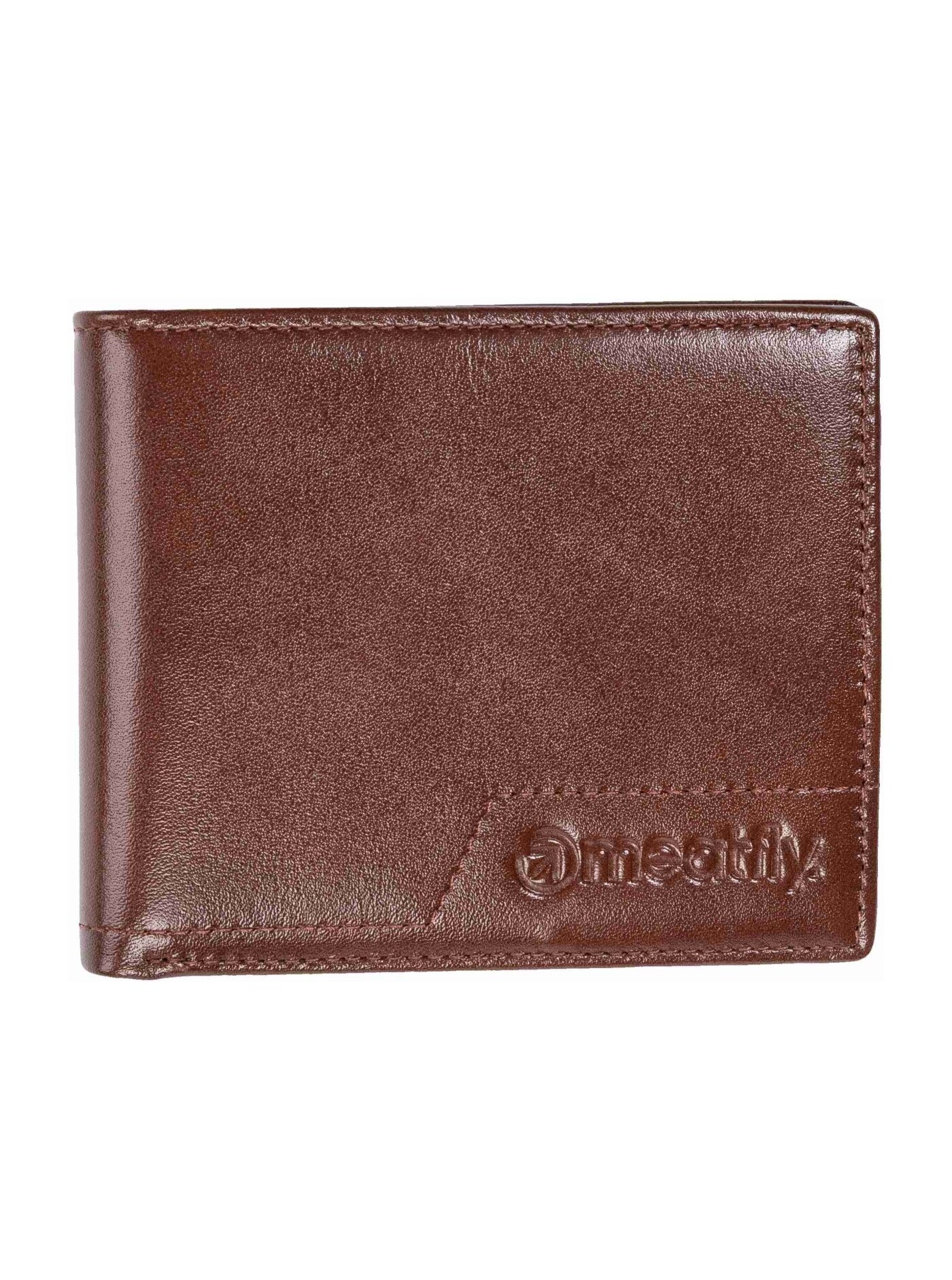 Meatfly kožená peněženka Eliot Premium Brown | Hnědá | Velikost One Size
