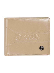 Meatfly kožená peněženka Zac Premium Beige | Písková | Velikost One Size