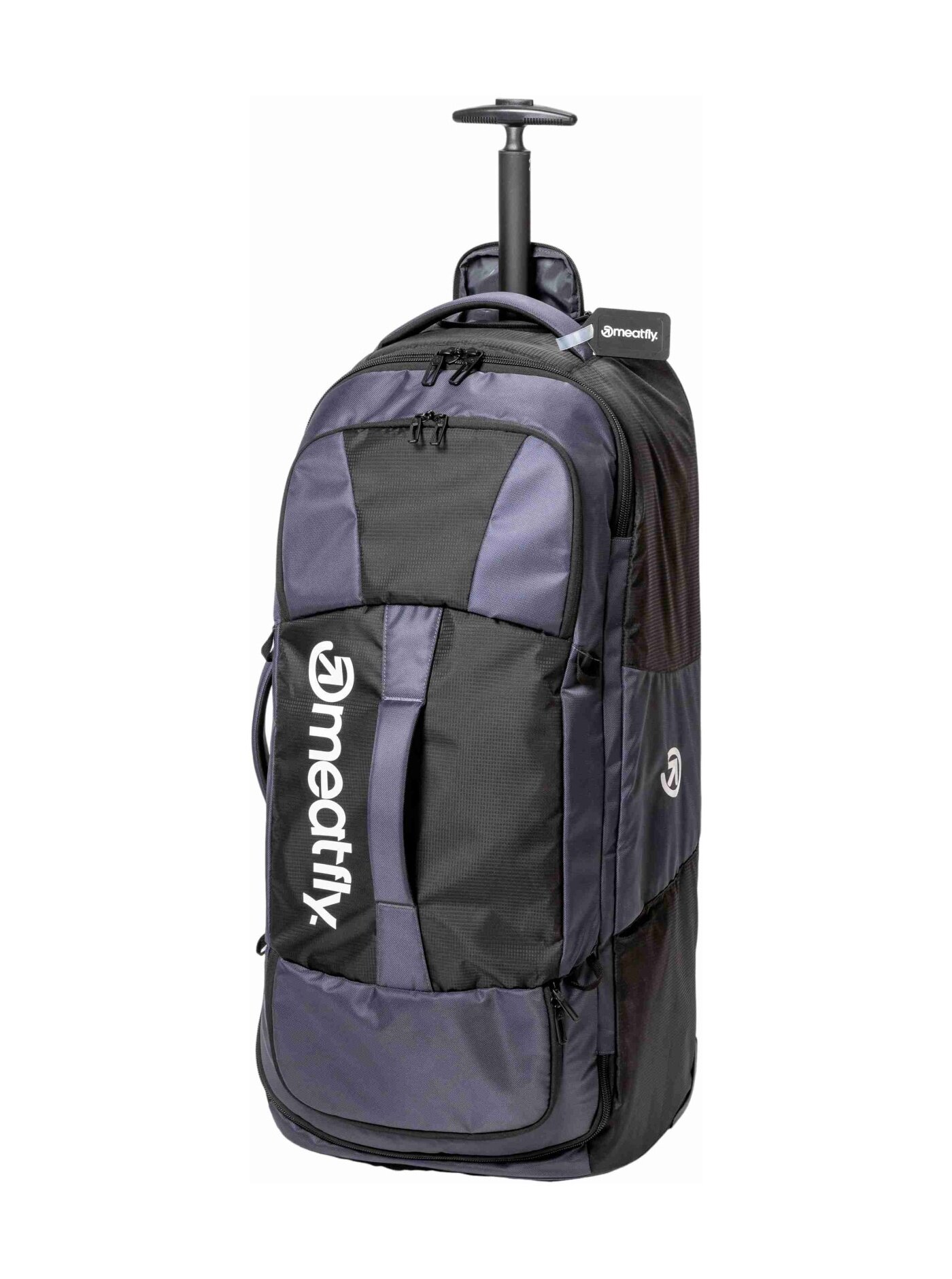 Meatfly kufr Austin Heather Charcoal Grey 100 L | Šedá | Objem 100 L