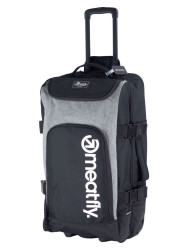 Meatfly kufr Contin Grey Heather | Černá | Objem 100 L