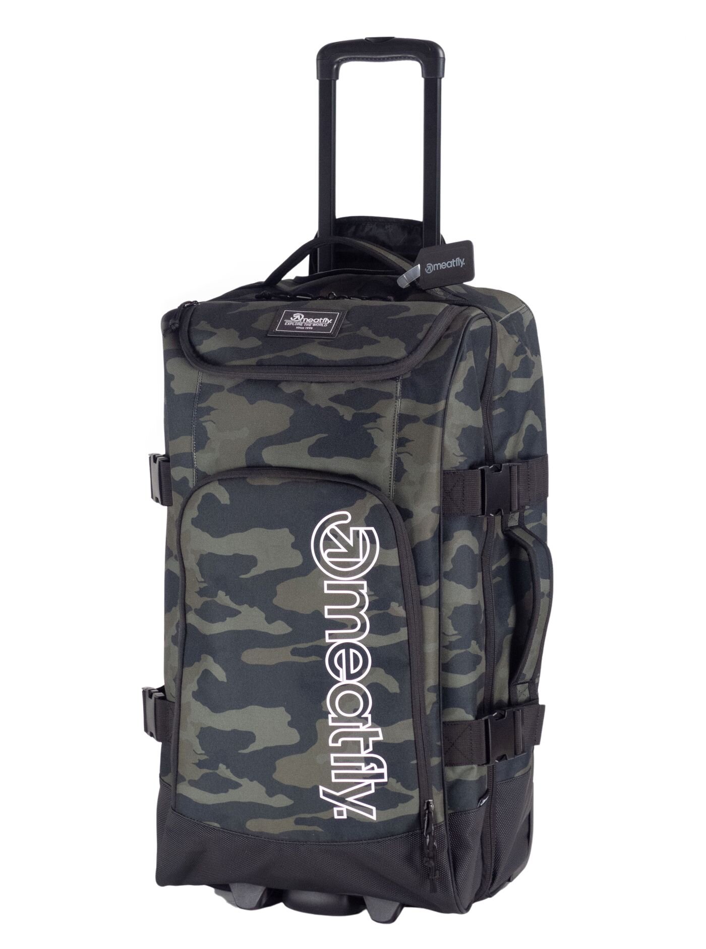 Meatfly kufr Contin Rampage Camo | Maskáč | Objem 100 L