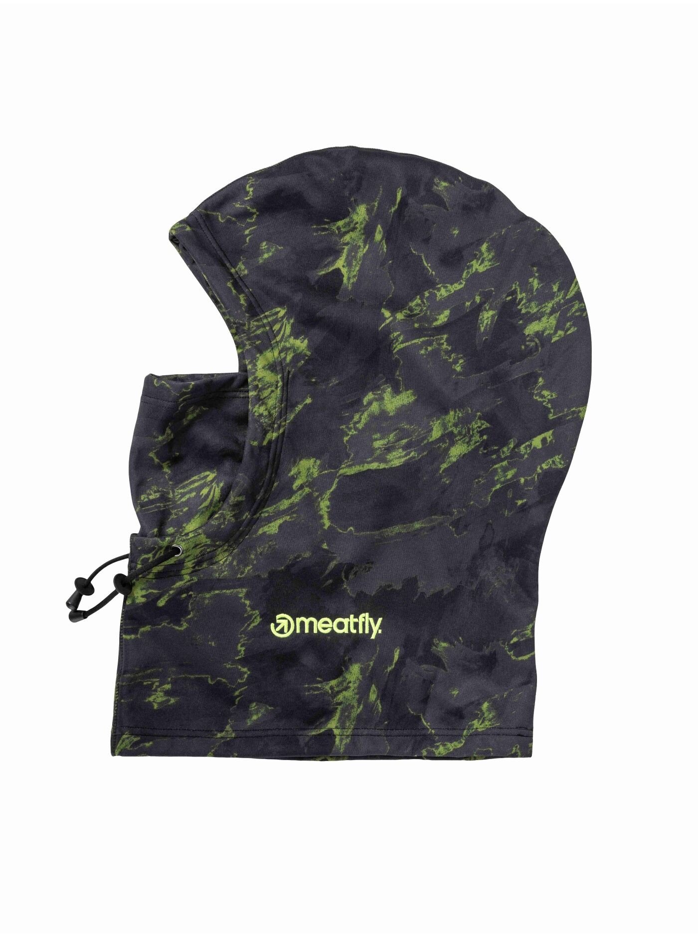 Meatfly kukla Conceal Lime Mossy oversized | Černá | Velikost Oversized