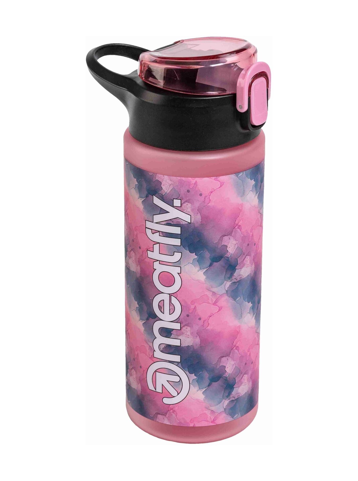 Meatfly láhev na vodu Collie Black / Pink | Černá | Objem 700 ML