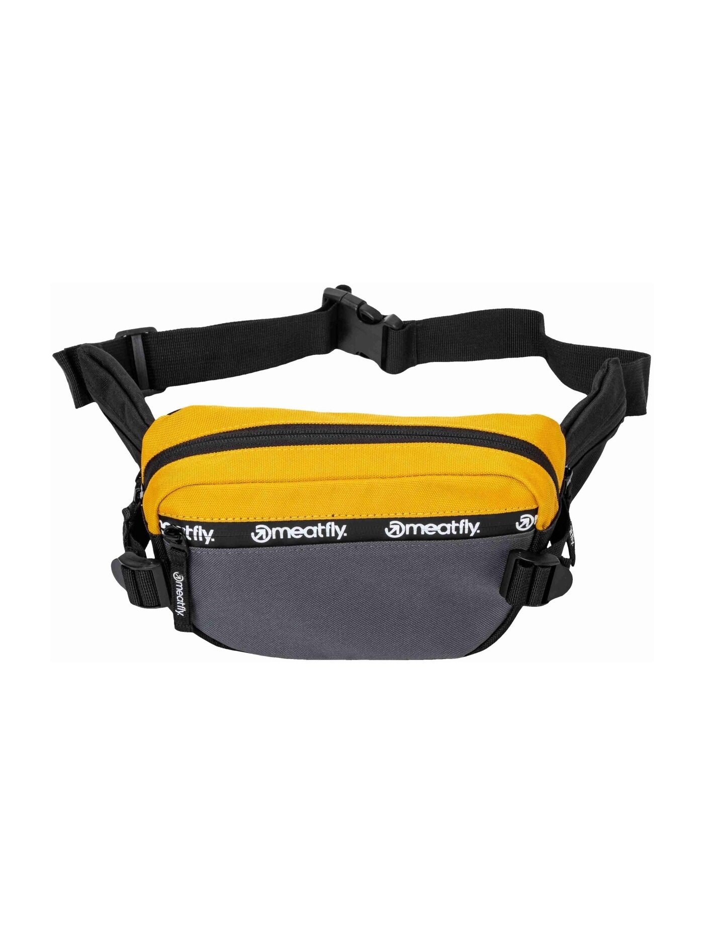 Meatfly ledvinka Dash Dark Grey / Gold | Šedá | Objem 4,8 L