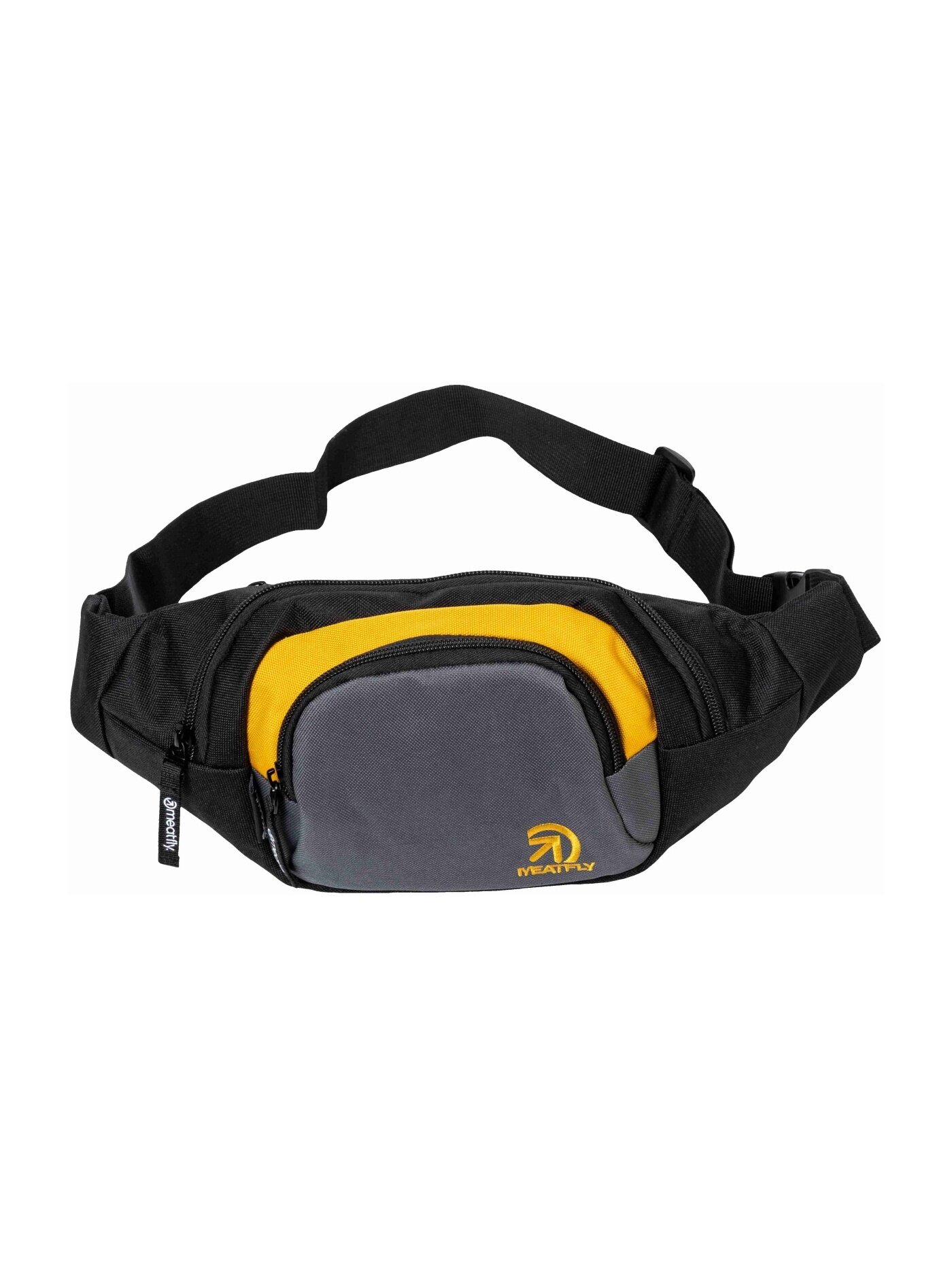 Meatfly ledvinka Wally Dark Grey / Gold | Šedá | Objem 4,6 L